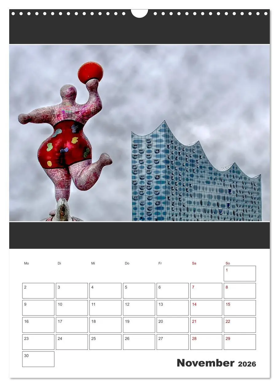 Bild: 9783516405415 | Spitze! Elbphilharmonie Hamburg 2026 (Wandkalender 2026 DIN A3...