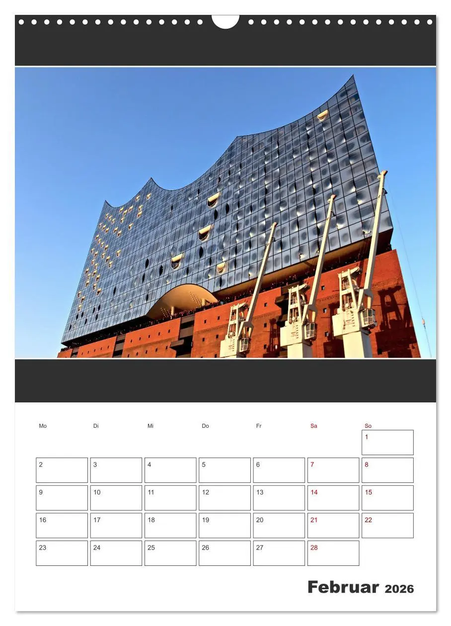 Bild: 9783516405415 | Spitze! Elbphilharmonie Hamburg 2026 (Wandkalender 2026 DIN A3...