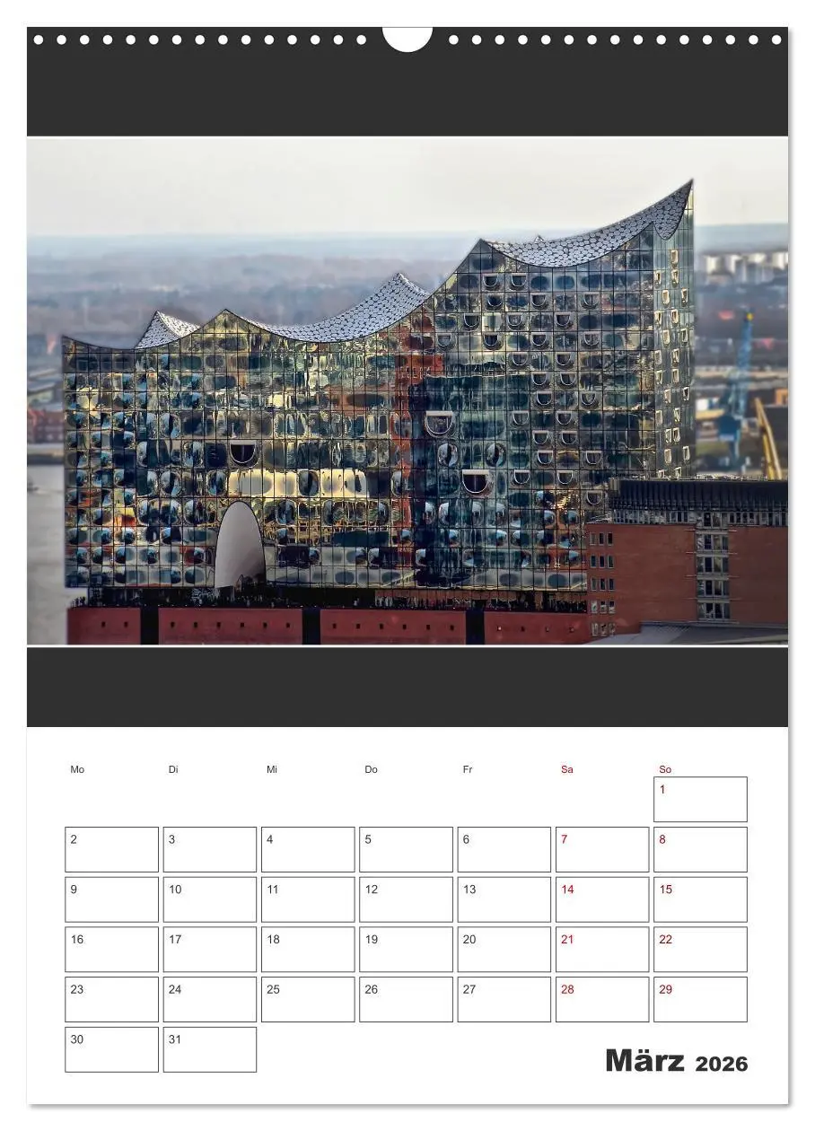Bild: 9783516405415 | Spitze! Elbphilharmonie Hamburg 2026 (Wandkalender 2026 DIN A3...