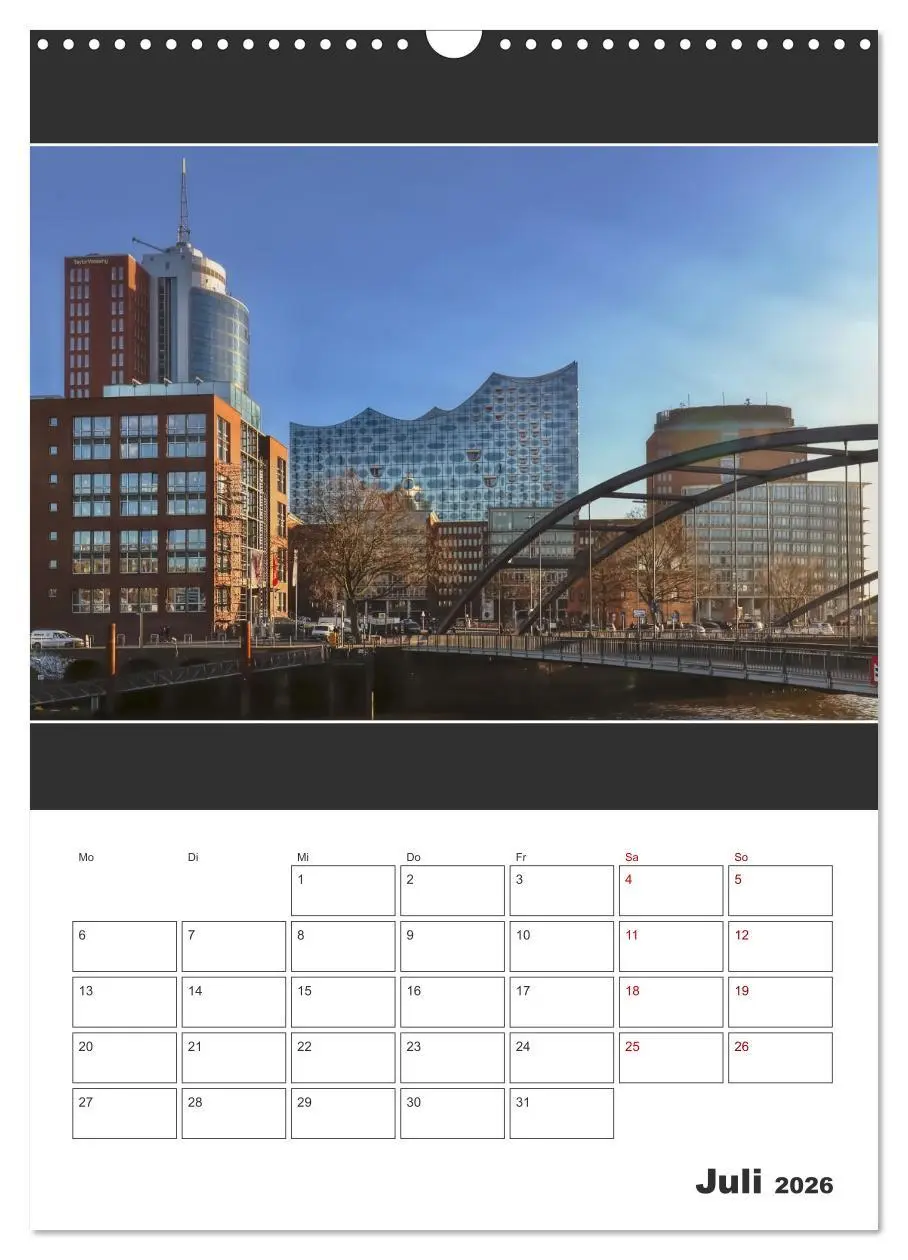 Bild: 9783516405415 | Spitze! Elbphilharmonie Hamburg 2026 (Wandkalender 2026 DIN A3...