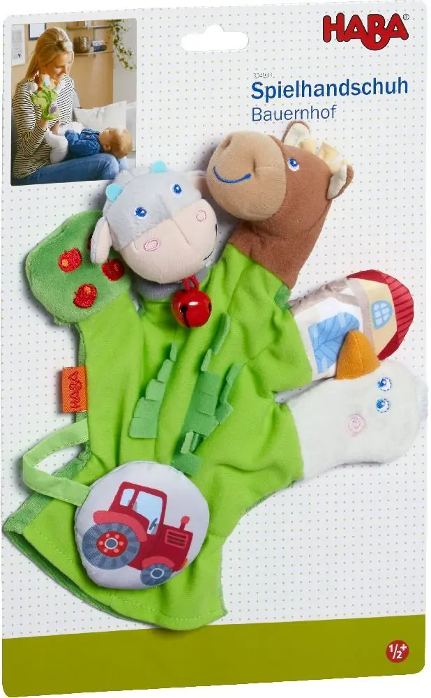 Bild: 4010168245515 | Spielhandschuh Bauernhof | Pappkarte | 1304933001 | Deutsch | 2024