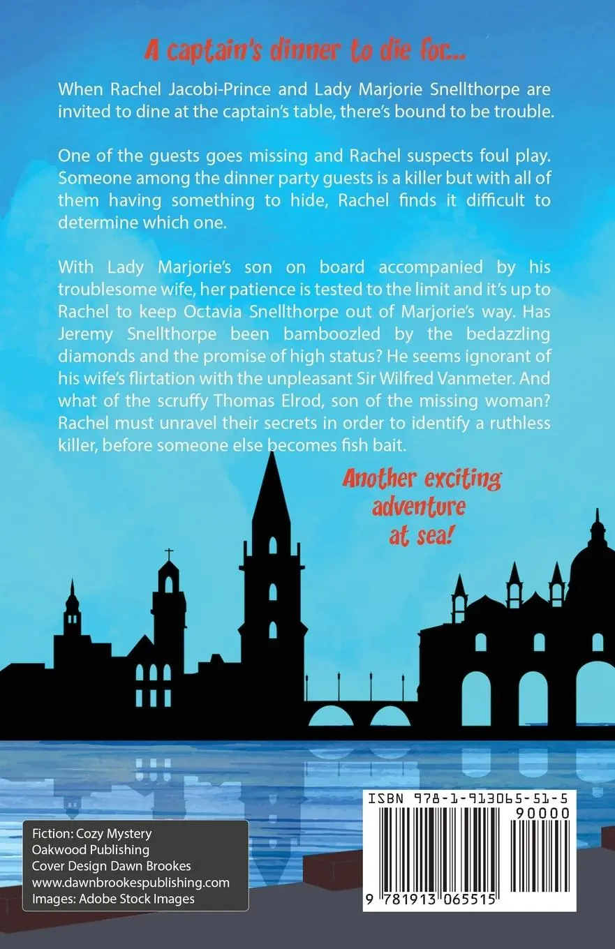 Rückseite: 9781913065515 | Captain's Dinner Cruise Murder | Dawn Brookes | Taschenbuch | Englisch