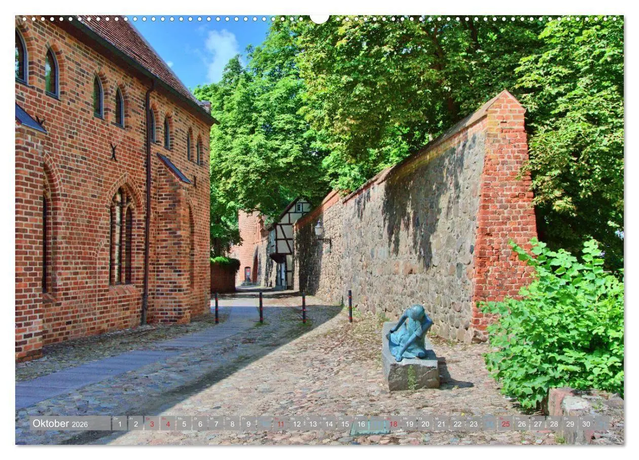 Bild: 9783516705515 | Neubrandenburg - Stadt der 4 Türme (Wandkalender 2026 DIN A2 quer),...