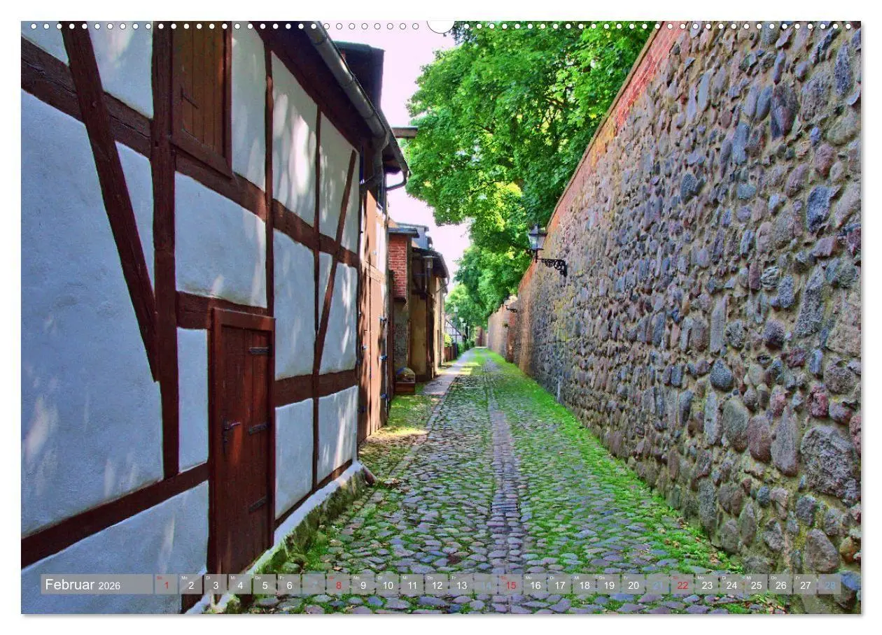 Bild: 9783516705515 | Neubrandenburg - Stadt der 4 Türme (Wandkalender 2026 DIN A2 quer),...
