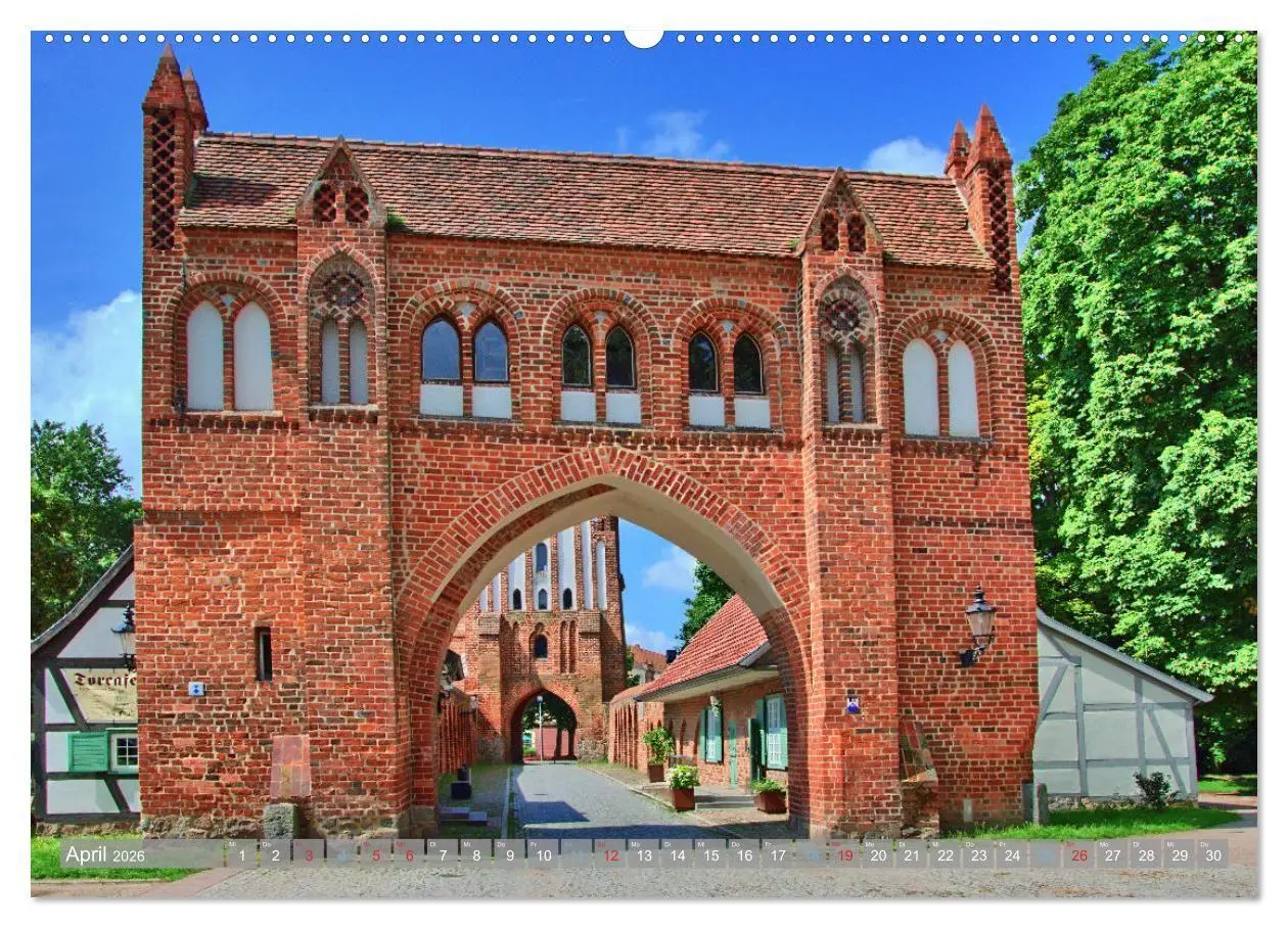 Bild: 9783516705515 | Neubrandenburg - Stadt der 4 Türme (Wandkalender 2026 DIN A2 quer),...