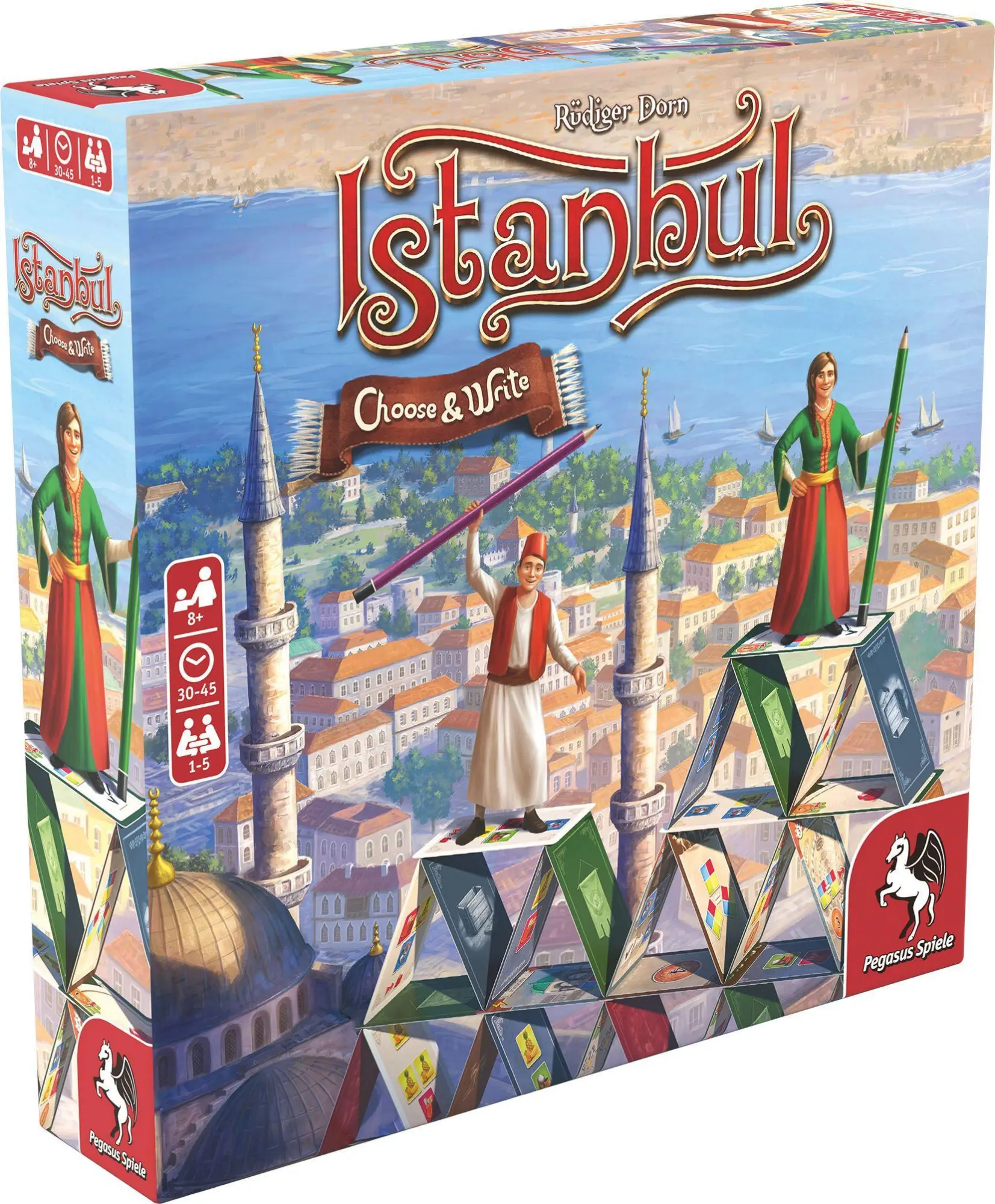 Cover: 4250231735615 | Istanbul - Choose &amp; Write | Rüdiger Dorn | Spiel | Brettspiel | 55114G