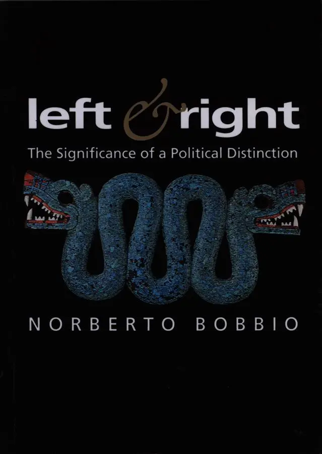 Cover: 9780745615615 | Left and Right | The Significance of a Political Distinction | Bobbio