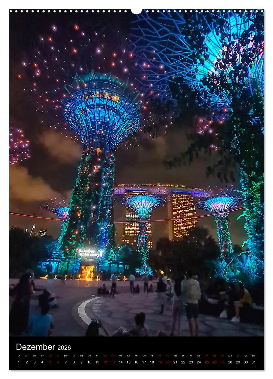 Bild: 9783516245615 | Singapur - Faszinierende Lichterwelt Marina Bay (hochwertiger...