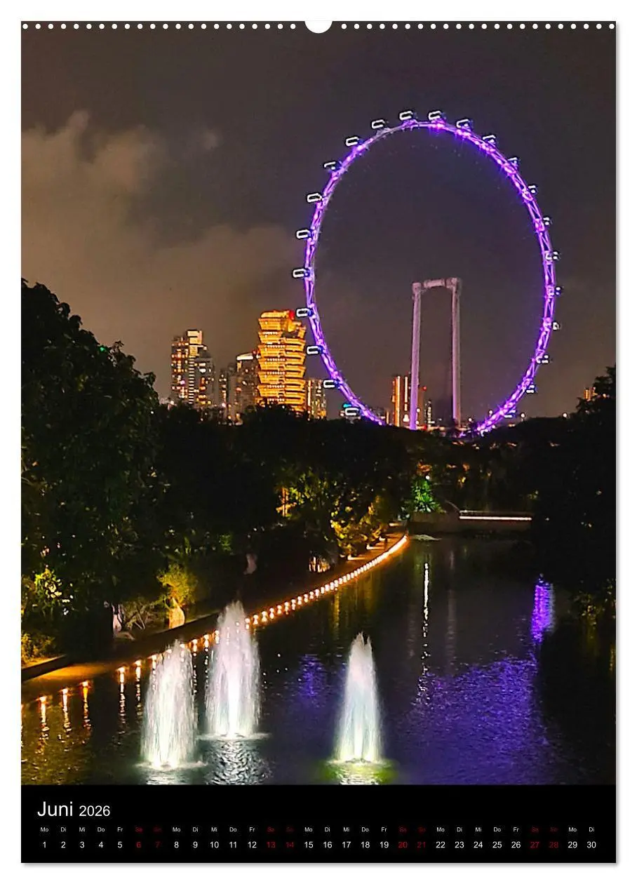 Bild: 9783516245615 | Singapur - Faszinierende Lichterwelt Marina Bay (hochwertiger...