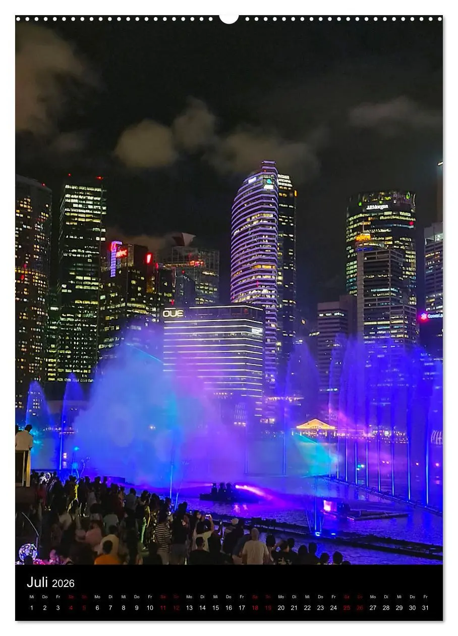 Bild: 9783516245615 | Singapur - Faszinierende Lichterwelt Marina Bay (hochwertiger...