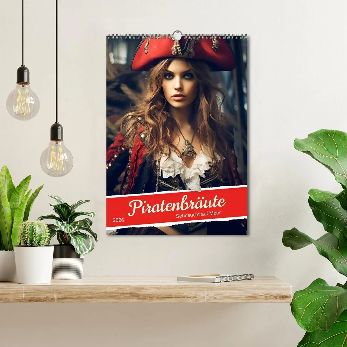 Bild: 9783516315615 | Piratenbräute Sehnsucht auf Meer (Wandkalender 2026 DIN A3 hoch),...