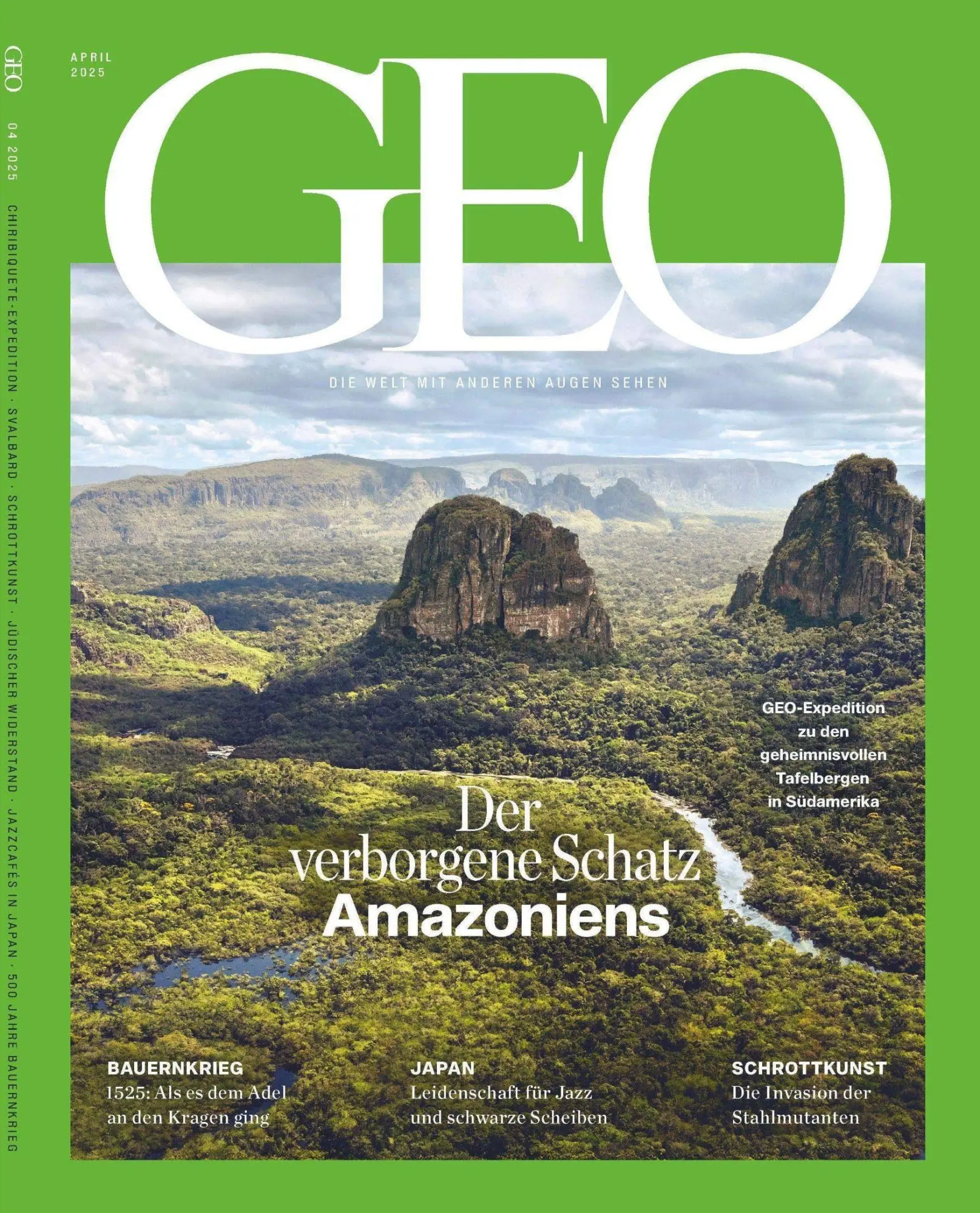 Cover: 9783652015615 | GEO 04/2025 - Der verborgene Schatz Amazoniens | Schaefer (u. a.)