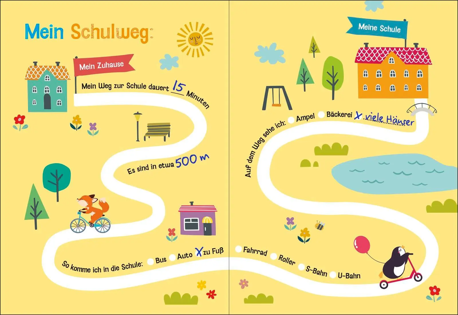 Bild: 4260308345715 | Los geht's, 1. Klasse! | Pattloch Verlag | Notizbuch | 64 S. | Deutsch