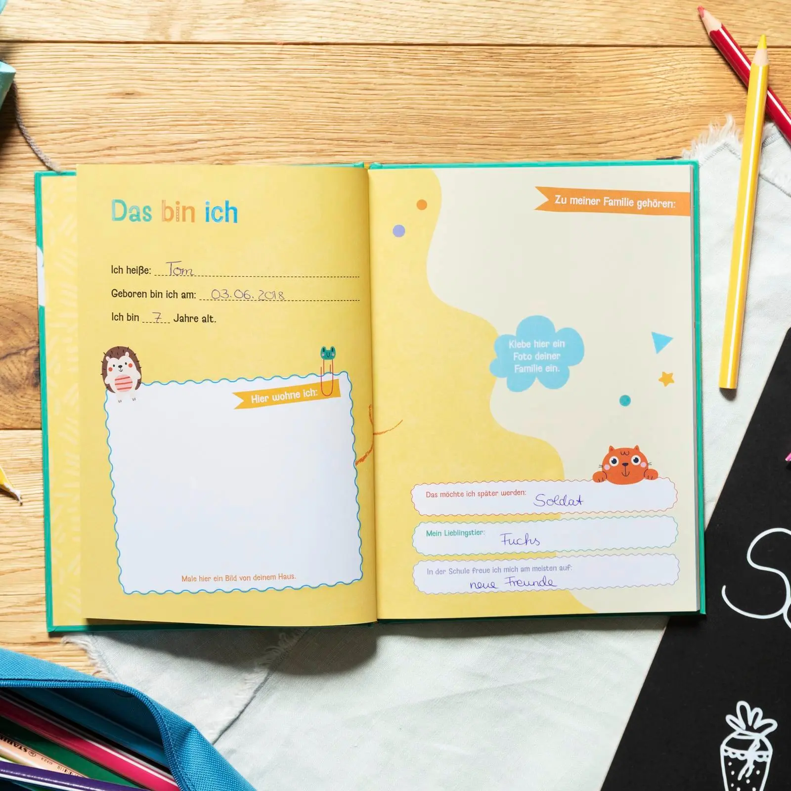 Bild: 4260308345715 | Los geht's, 1. Klasse! | Pattloch Verlag | Notizbuch | 64 S. | Deutsch