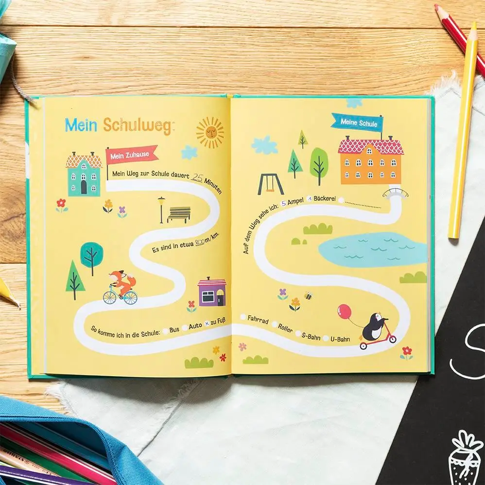 Bild: 4260308345715 | Los geht's, 1. Klasse! | Pattloch Verlag | Notizbuch | 64 S. | Deutsch