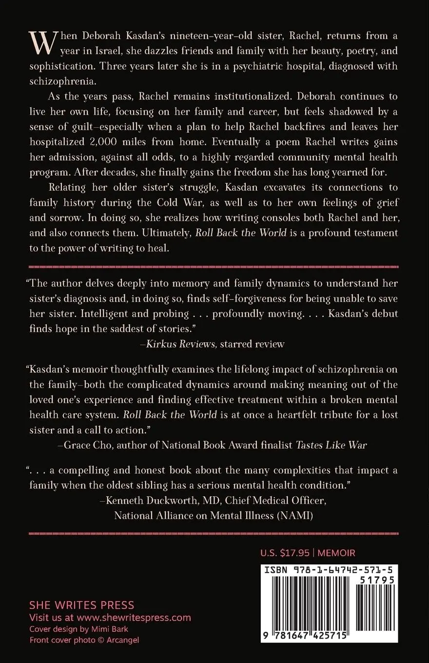 Rückseite: 9781647425715 | Roll Back the World | A Sister's Memoir | Deborah Kasdan | Taschenbuch