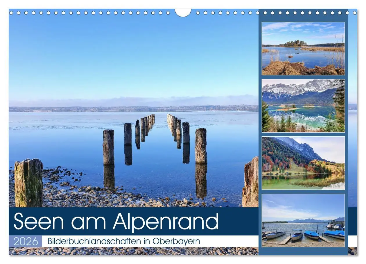 Cover: 9783457525715 | Seen am Alpenrand - Bilderbuchlandschaften in Oberbayern...