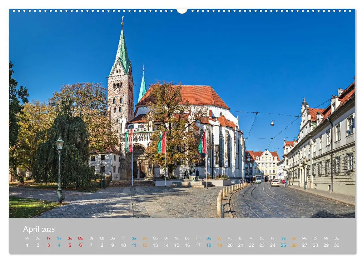 Bild: 9783457695715 | Augsburg - Stadt der Renaissance (hochwertiger Premium Wandkalender...