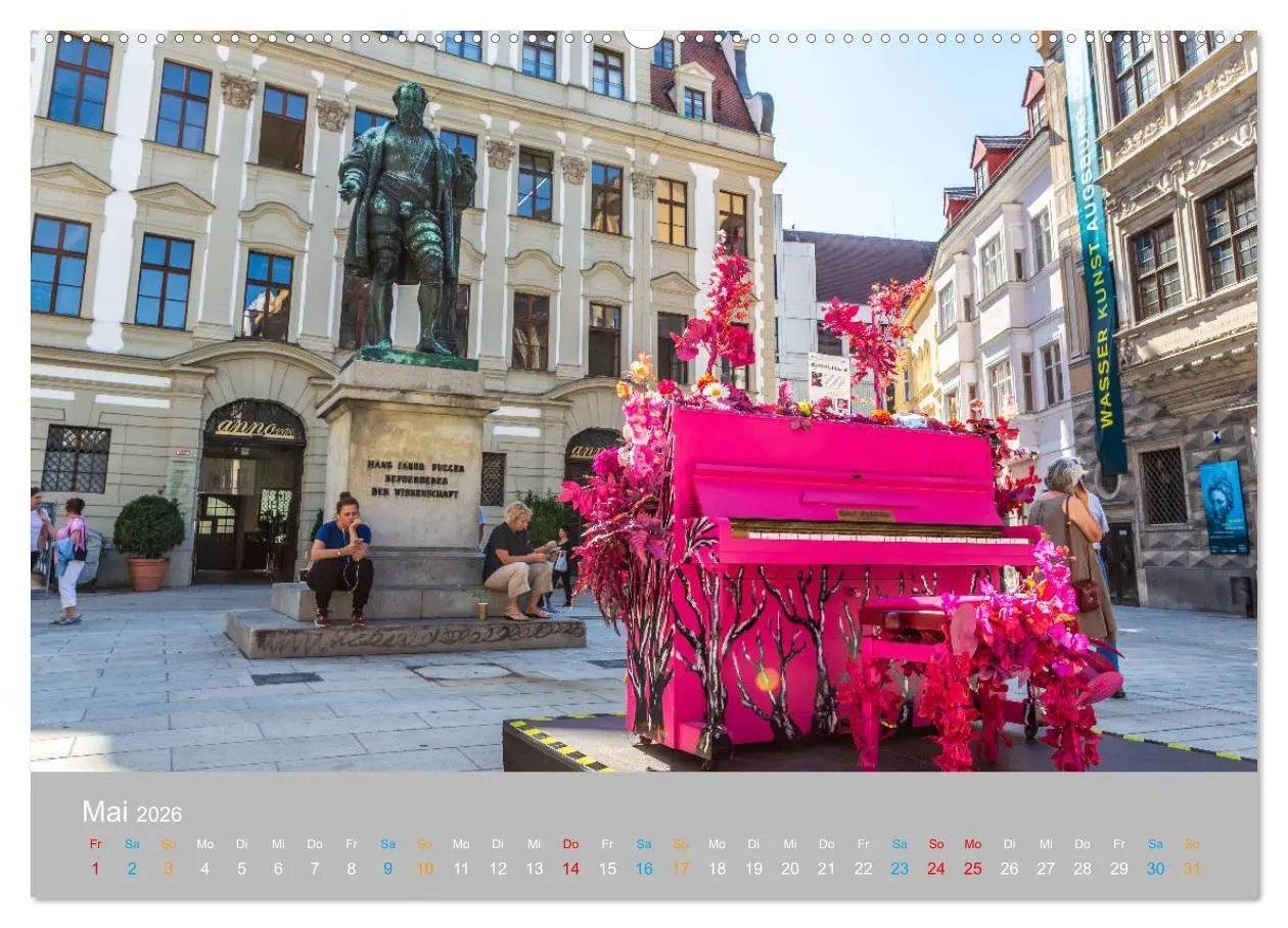 Bild: 9783457695715 | Augsburg - Stadt der Renaissance (hochwertiger Premium Wandkalender...