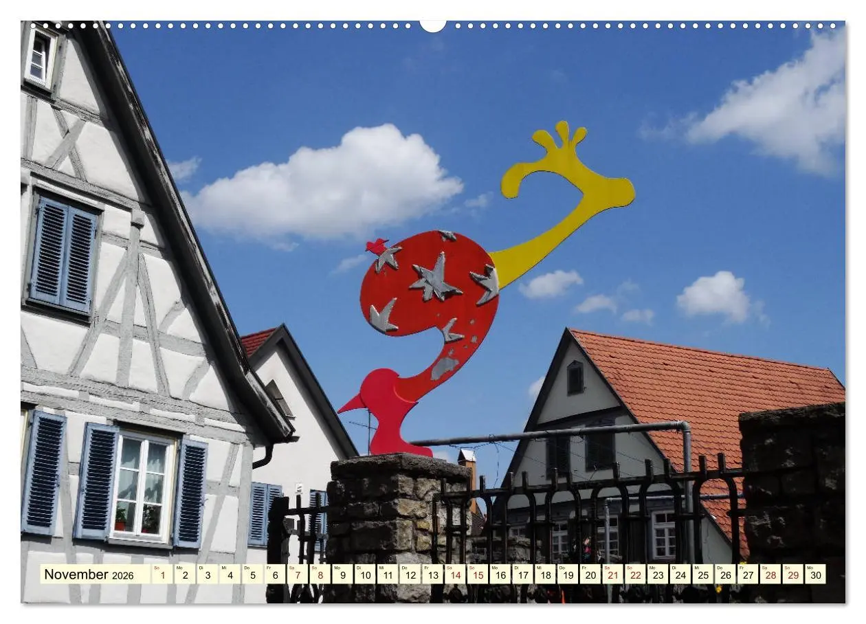 Bild: 9783457765715 | Unterwegs in Backnang (hochwertiger Premium Wandkalender 2026 DIN...