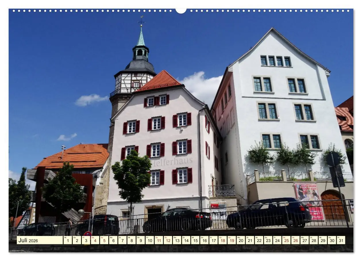 Bild: 9783457765715 | Unterwegs in Backnang (hochwertiger Premium Wandkalender 2026 DIN...