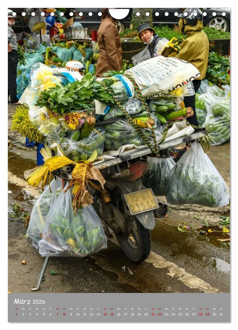 Bild: 9783516095715 | Vietnam Alltag, Farben, Geschichte (Wandkalender 2026 DIN A4 hoch),...