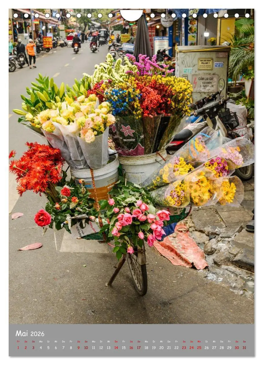 Bild: 9783516095715 | Vietnam Alltag, Farben, Geschichte (Wandkalender 2026 DIN A4 hoch),...