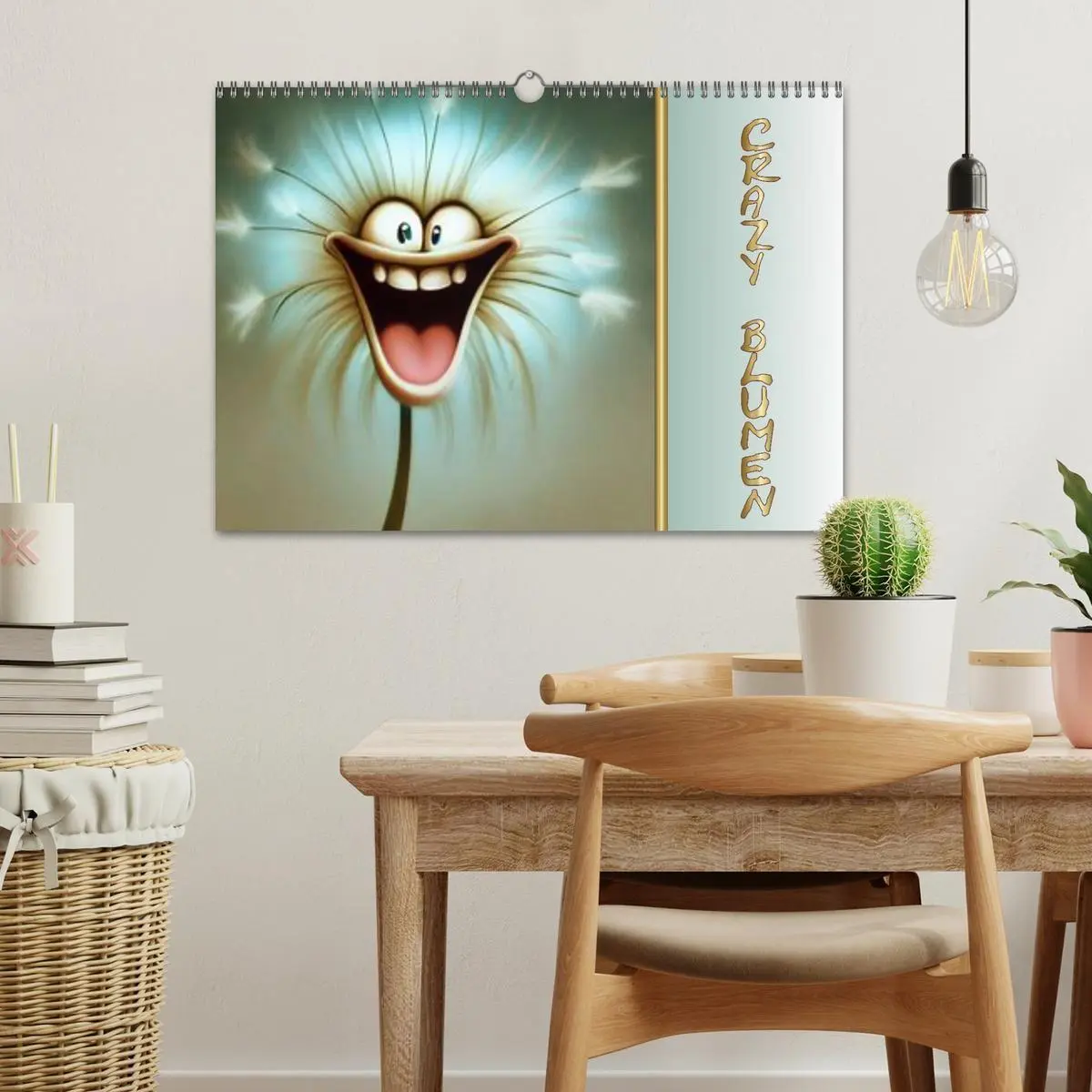 Bild: 9783569255715 | Crazy Blumen (Wandkalender 2027 DIN A3 quer), CALVENDO Monatskalender