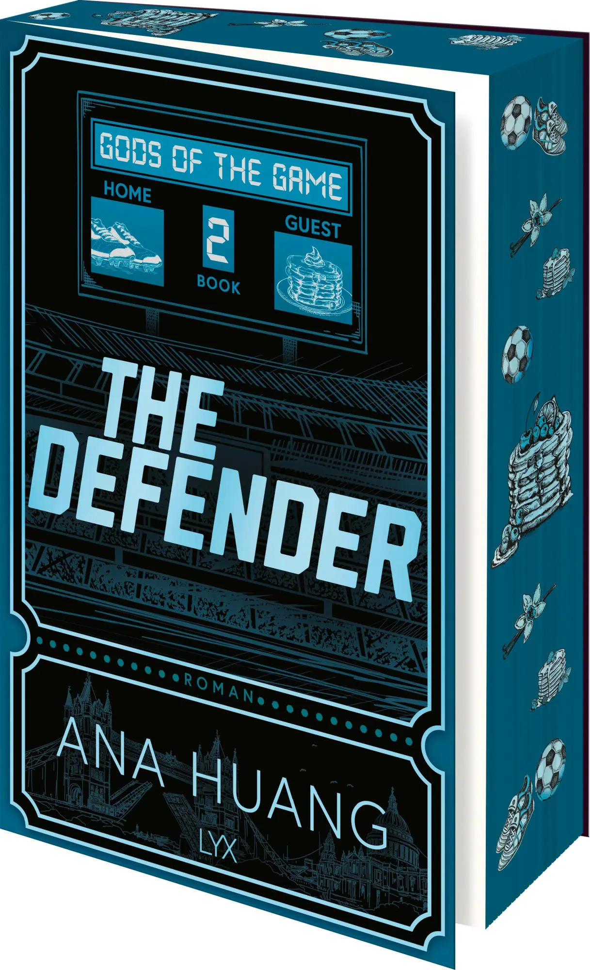 Cover: 9783736325715 | The Defender | Mit wunderschönem Motivfarbschnitt | Ana Huang | Buch