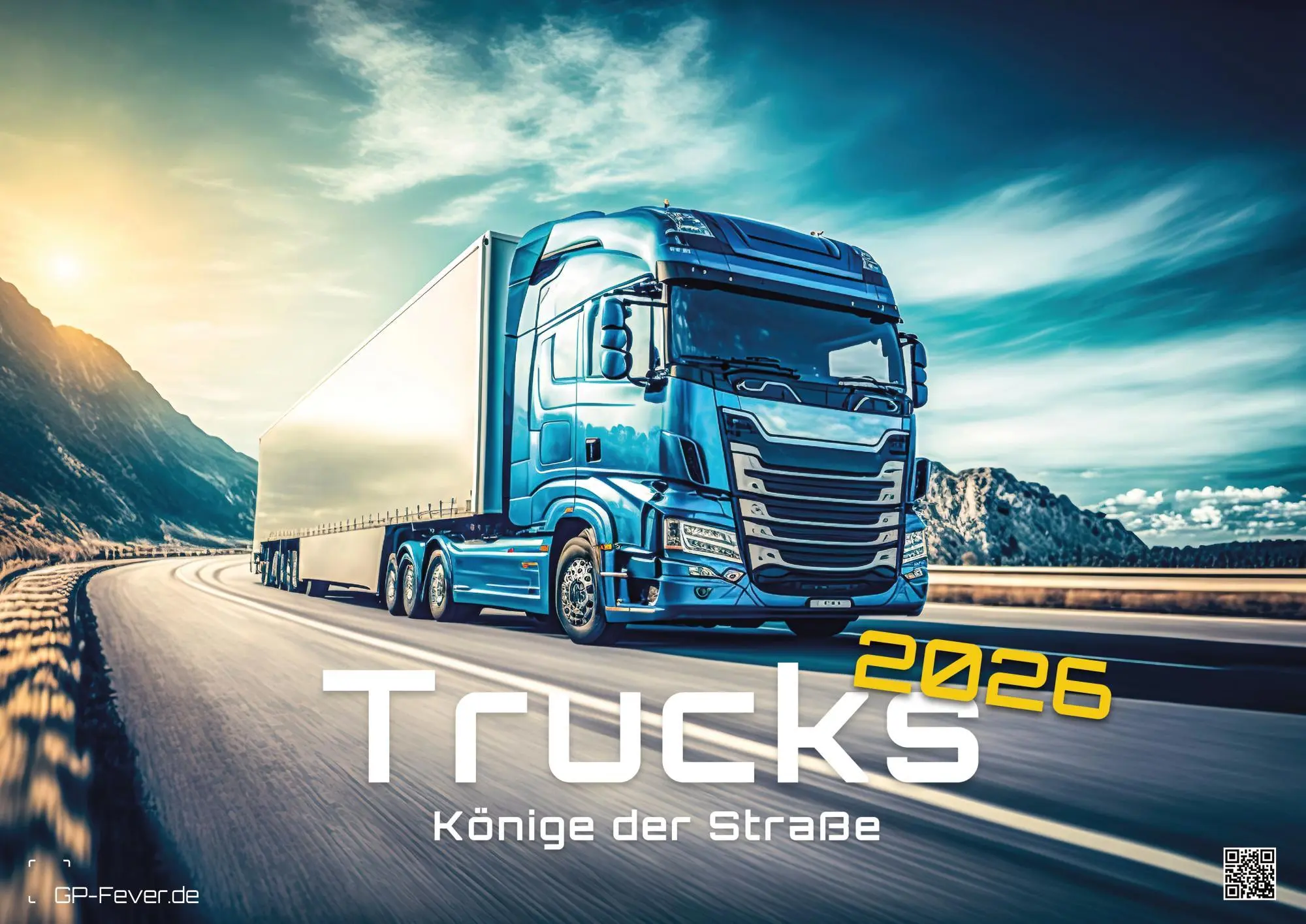 Cover: 9783986735715 | Trucks - Könige der Straße - LKW - 2026 - Kalender DIN A3 | de | 15 S.