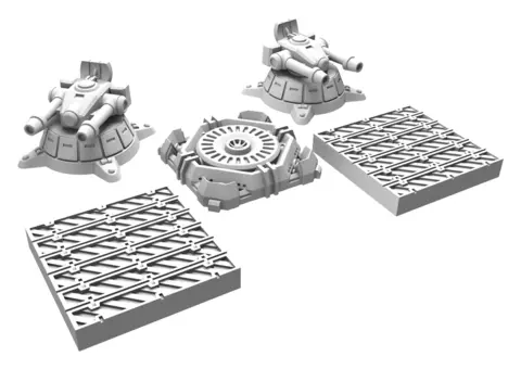 Cover: 875582025815 | City Assets 2 – Monsterpocalypse (metal/resin) | englisch