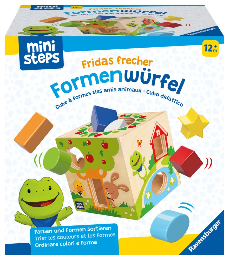 Cover: 4005556045815 | ministeps: Fridas frecher Formenwürfel | Claudia tenHagen | Spiel