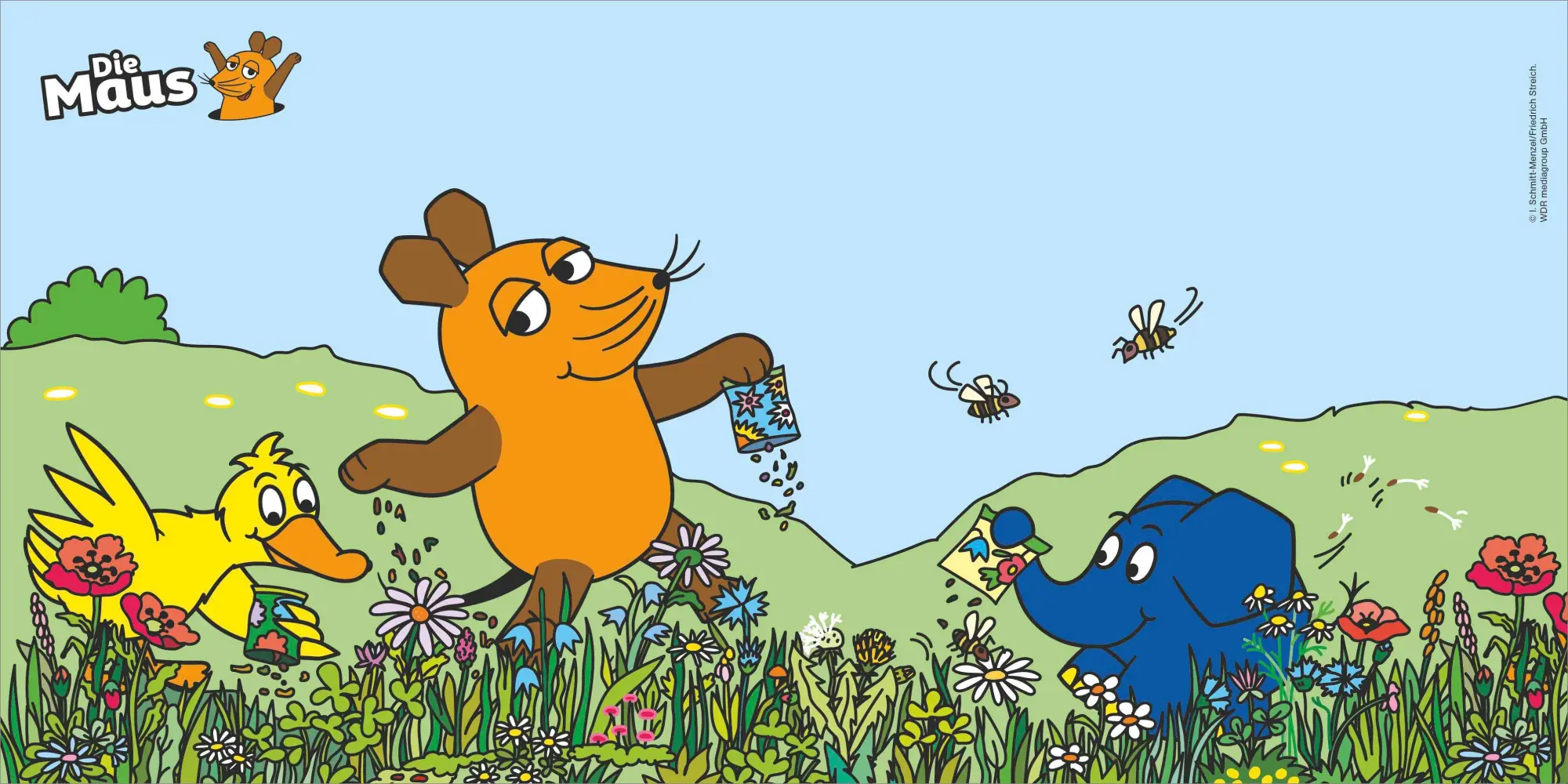 Bild: 4069095005815 | Die Maus 2026 - Broschürenkalender 30x30 cm (30x60 geöffnet) -...