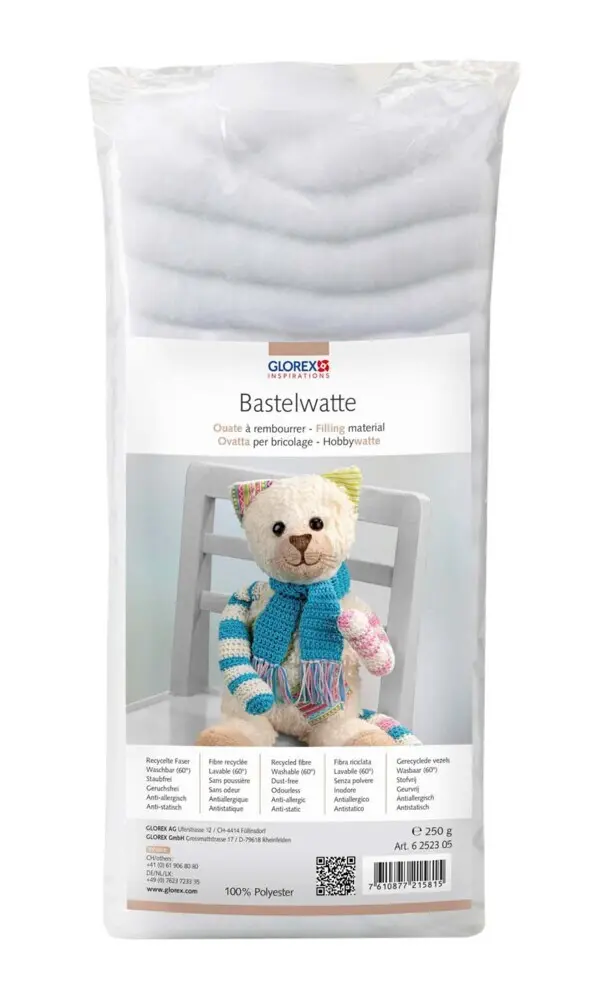 Bastelwatte weiss 250g