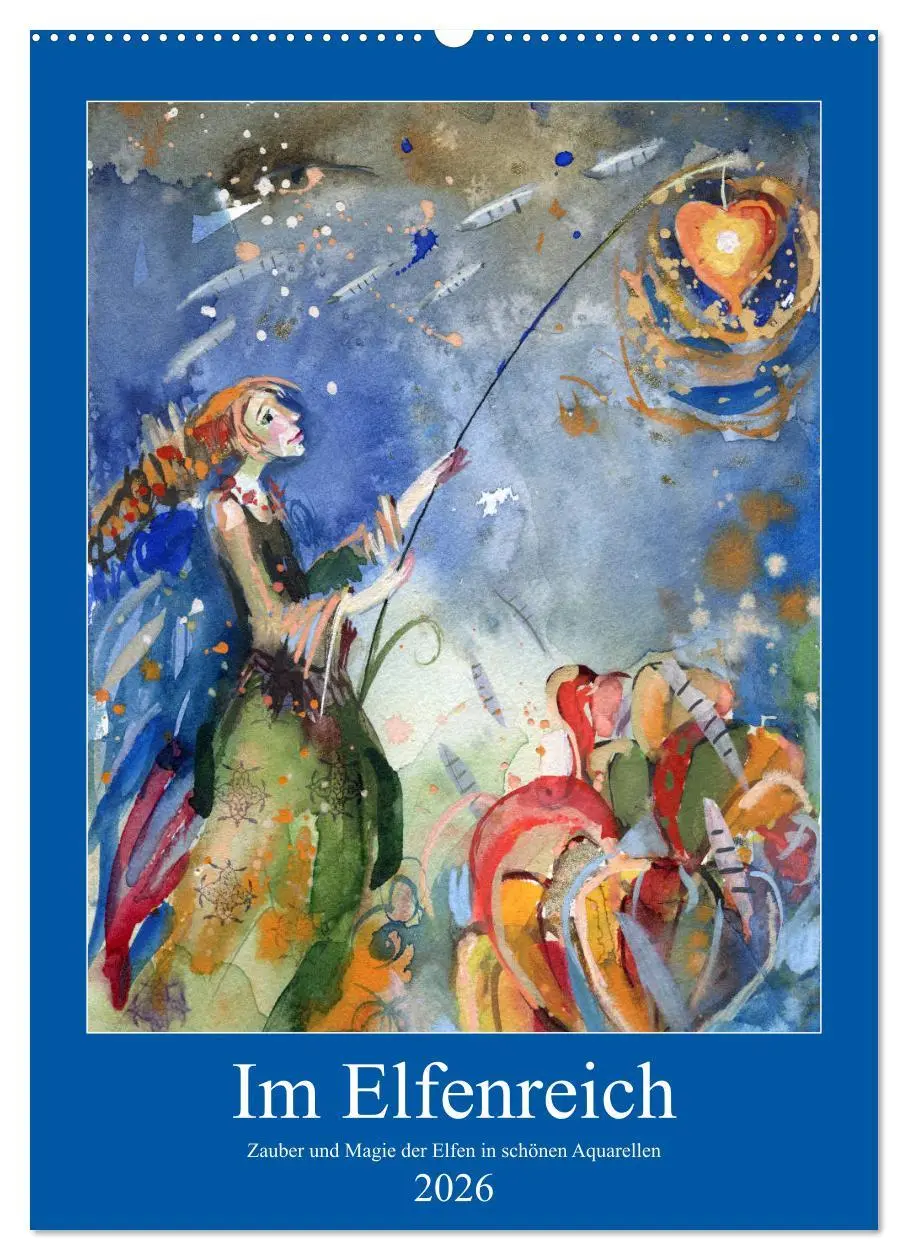 Cover: 9783516395815 | Im Elfenreich- Zauber und Magie der Elfen in schönen Aquarellen...