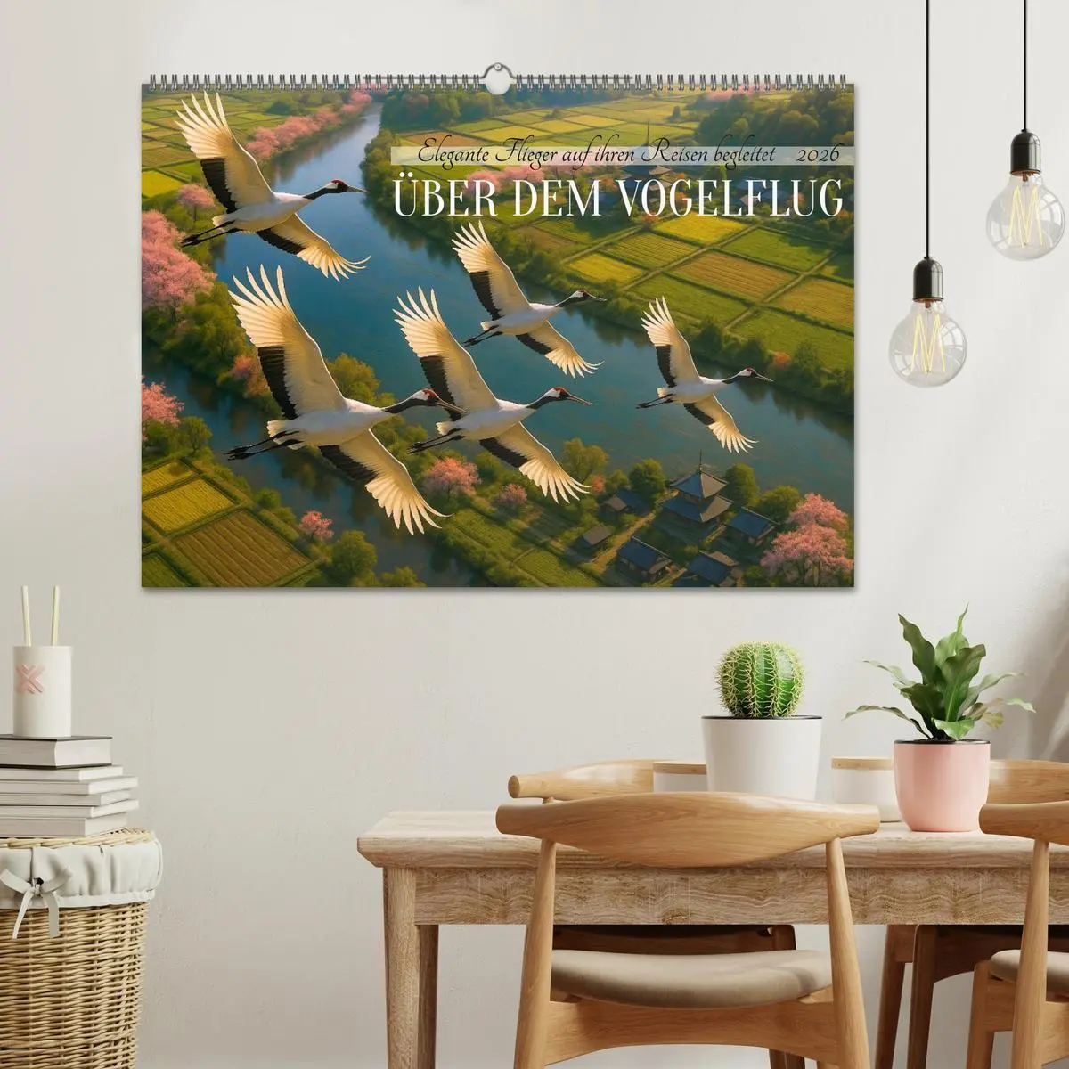 Bild: 9783516605815 | Über dem Vogelflug (Wandkalender 2026 DIN A2 quer), CALVENDO...