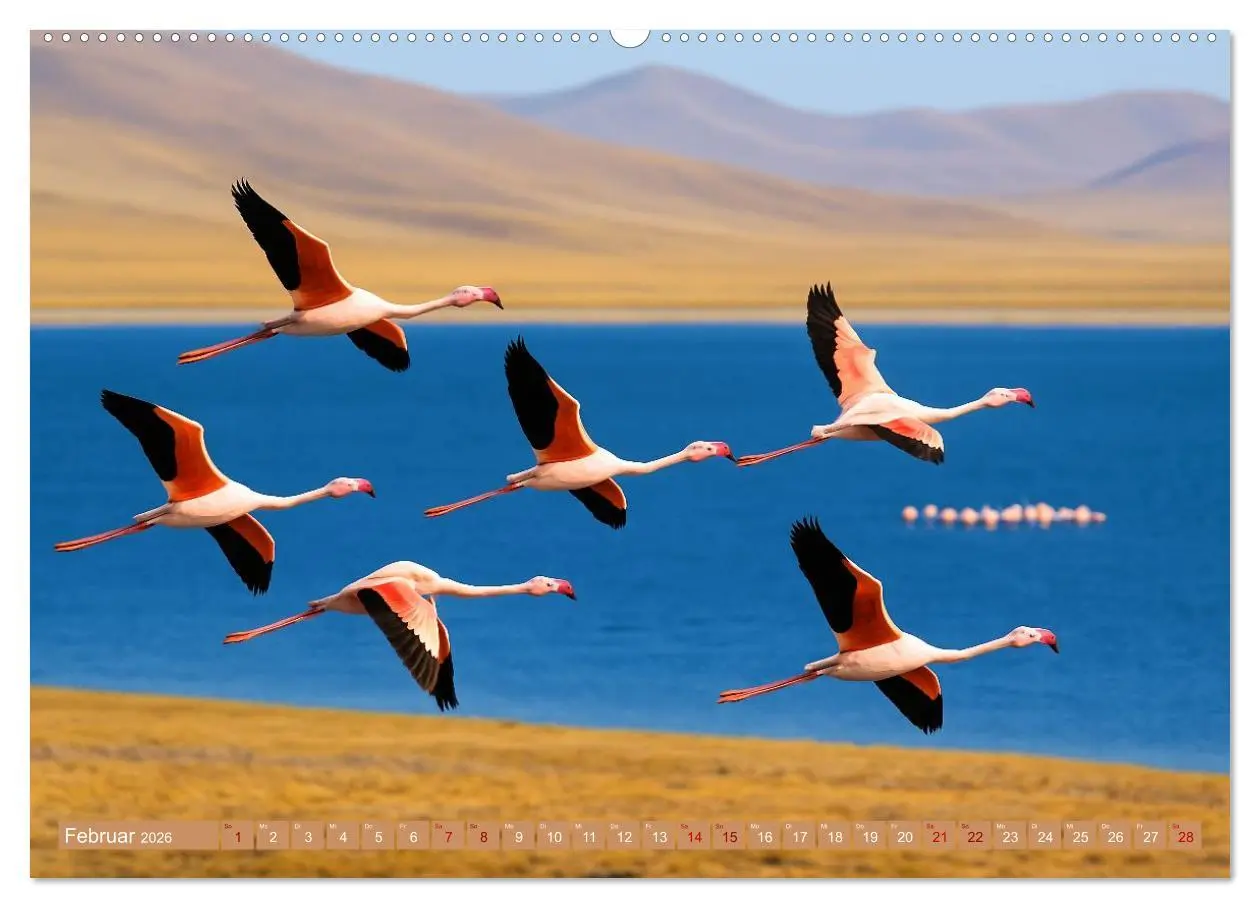 Bild: 9783516605815 | Über dem Vogelflug (Wandkalender 2026 DIN A2 quer), CALVENDO...