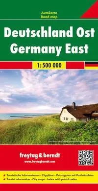 Cover: 9783707915815 | Deutschland Ost 1 : 500 000 Autokarte | (Land-)Karte | Deutsch | 2015
