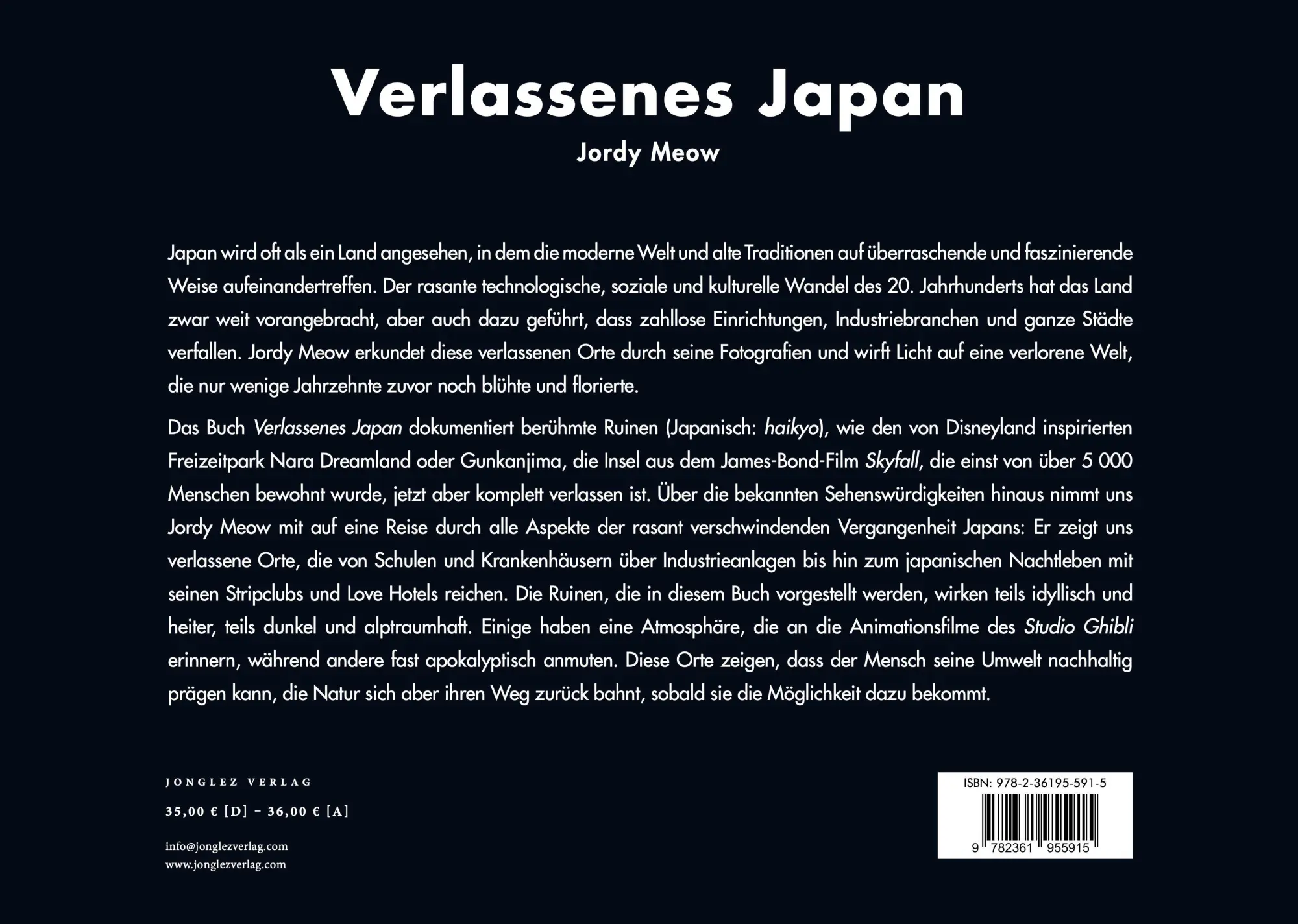 Bild: 9782361955915 | Verlassenes Japan | Jordy Meow | Buch | 224 S. | Deutsch | 2022