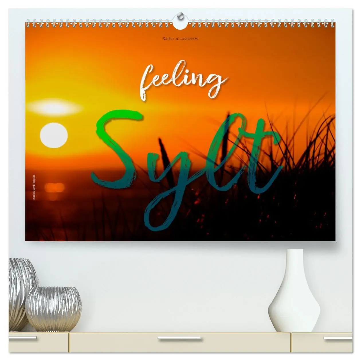 Cover: 9783457435915 | feeling Sylt (hochwertiger Premium Wandkalender 2026 DIN A2 quer),...