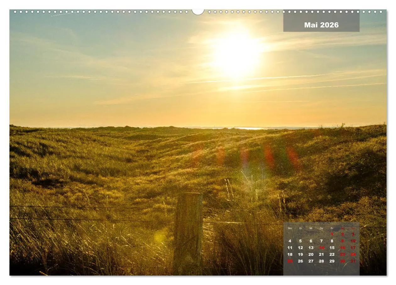 Bild: 9783457435915 | feeling Sylt (hochwertiger Premium Wandkalender 2026 DIN A2 quer),...