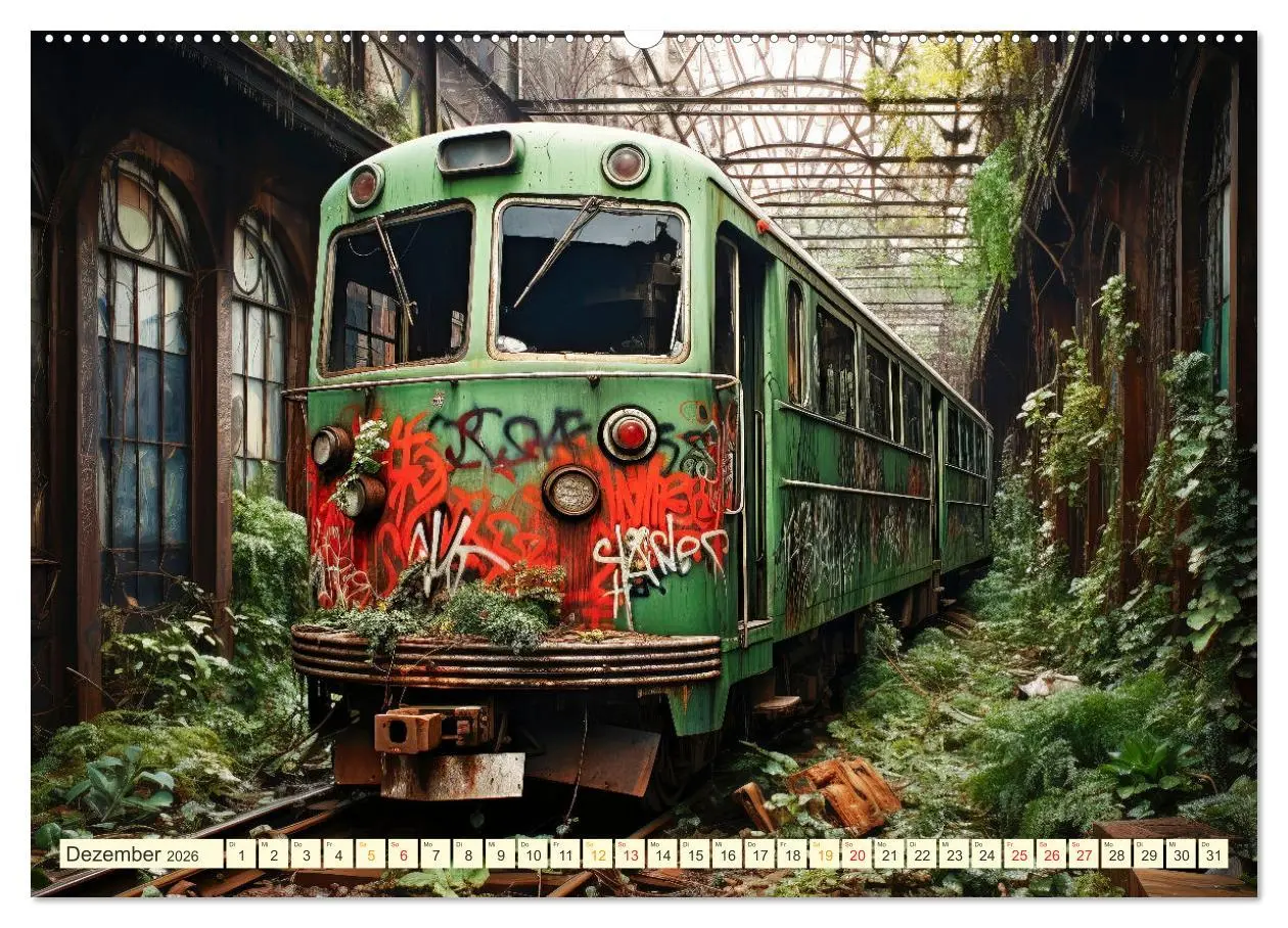Bild: 9783457505915 | Straßenbahn ausgedient (hochwertiger Premium Wandkalender 2026 DIN...