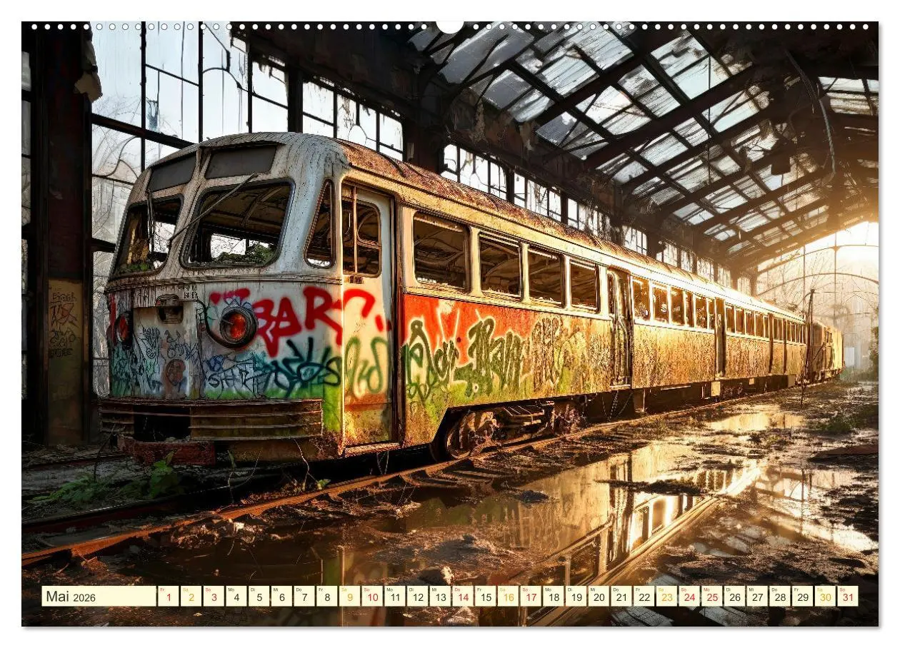 Bild: 9783457505915 | Straßenbahn ausgedient (hochwertiger Premium Wandkalender 2026 DIN...