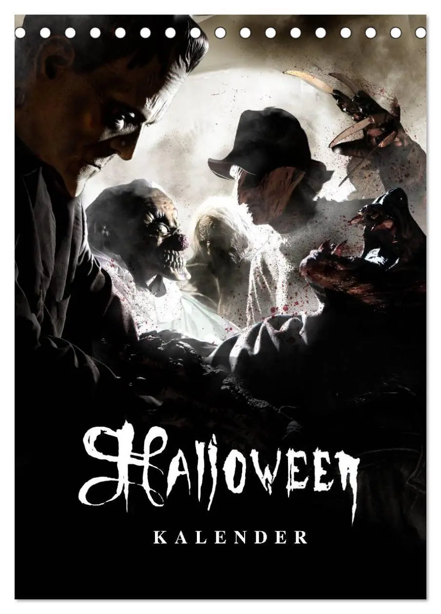 Cover: 9783516455915 | Halloween Optische Illusionen - Kalender 2026 (Tischkalender 2026...