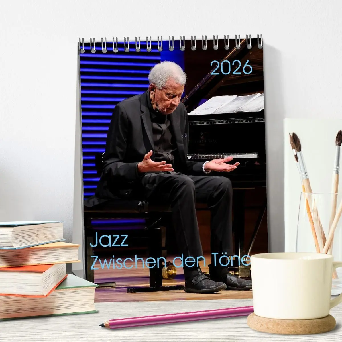 Bild: 9783516695915 | Jazz - Zwischen den Tönen (Tischkalender 2026 DIN A5 hoch),...