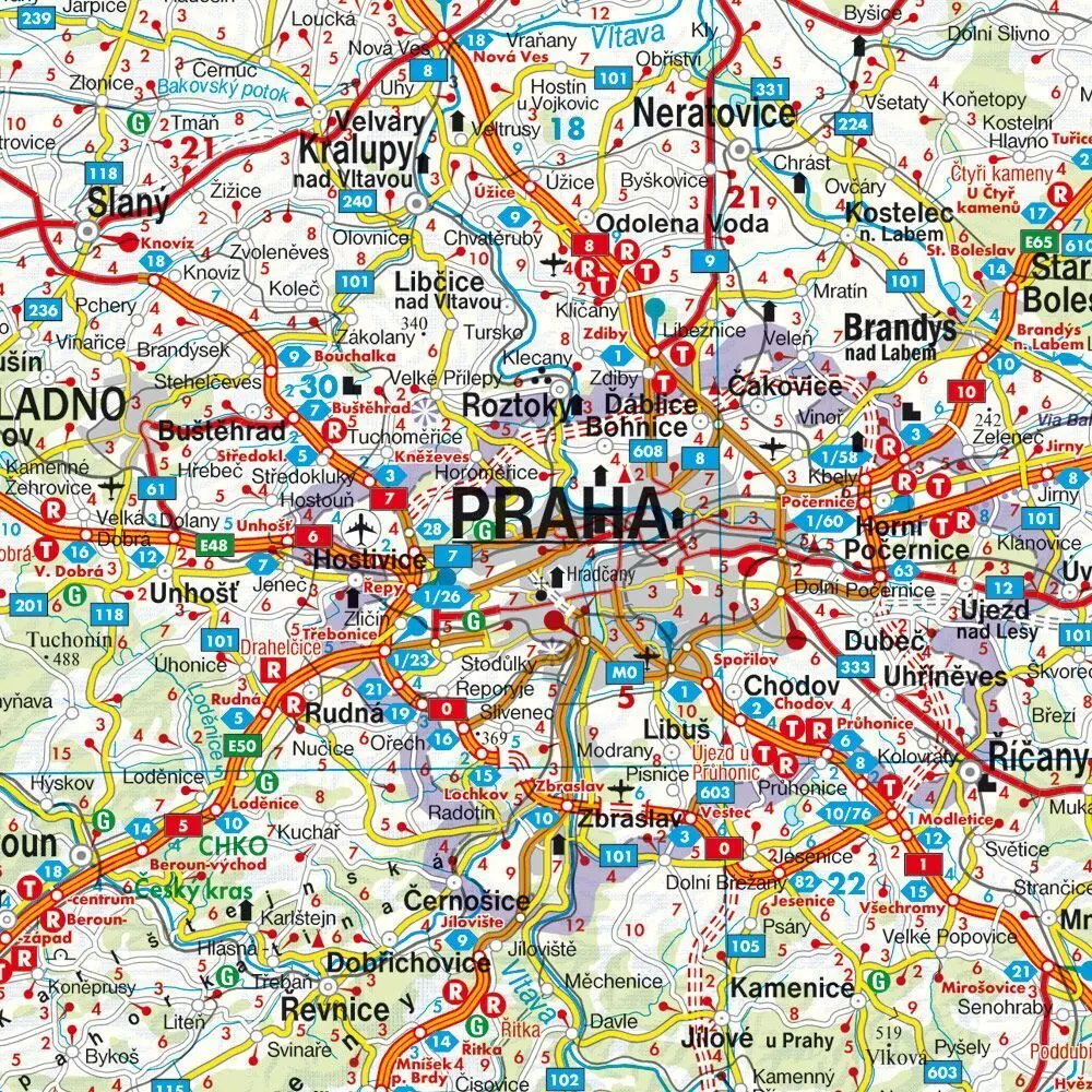 Bild: 9783707905915 | freytag &amp; berndt Straßenkarte Tschechische Republik 1:400.000 | 2015
