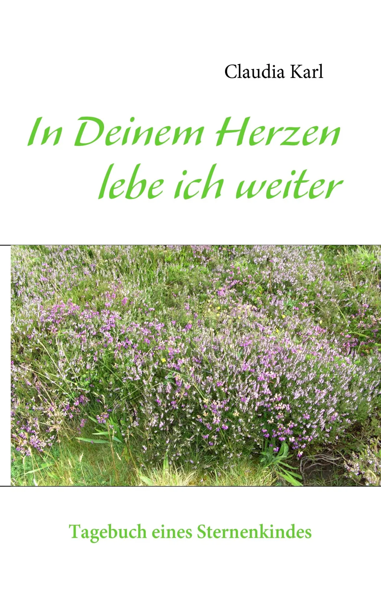Cover: 9783839125915 | In Deinem Herzen lebe ich weiter | Tagebuch eines Sternenkindes | Karl