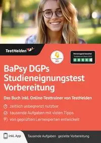 Cover: 9783988175915 | BaPsy DGPs Studieneignungstest Vorbereitung: Das Buch inkl....