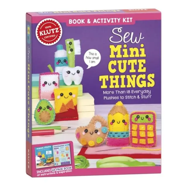 Cover: 9781338896015 | Sew Mini Cute Things | Editors Of Klutz | Buch | Gebunden | Englisch