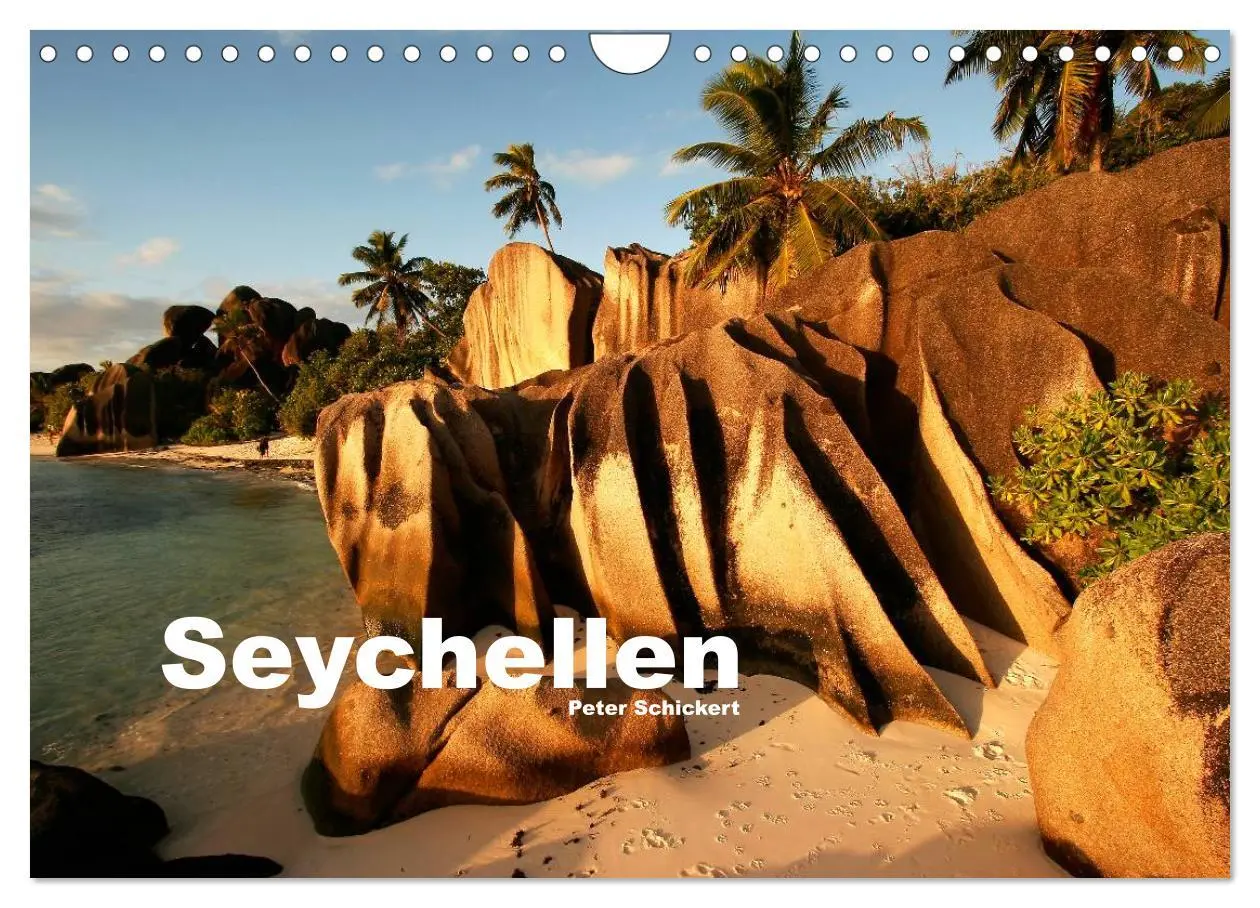 Cover: 9783435786015 | Seychellen (Wandkalender 2025 DIN A4 quer), CALVENDO Monatskalender